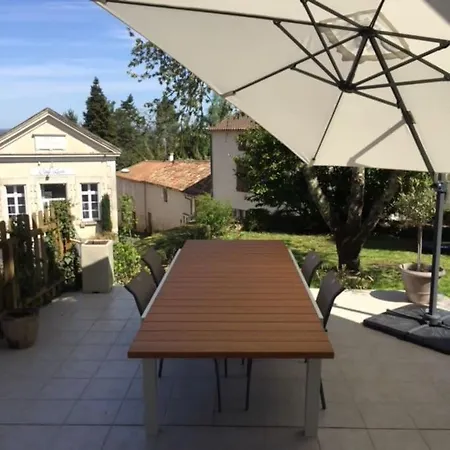 Maison De Bourg Charras, 11 Personnes, Piscine Charras